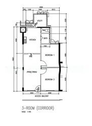 Blk 18 Bedok South Road (Bedok), HDB 3 Rooms #591952221
